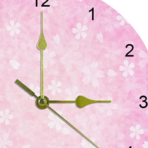 Horloge murale silencieuse de 25,4 cm à chiffres arabes pour bureau
