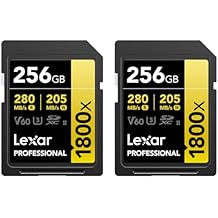Lexar Professional 1800X 256GB SDXC UHS-II 2pack