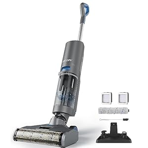 Cordless Wet Dry Vacuum Floor Cleaner and Mop, One-Step Cleaning, 3-in-1 Vacuum Mop with Self-Cleaning System and HD Display for Multi-Surface Deep Cleaning