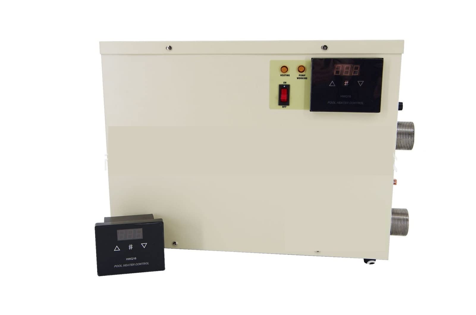 Riscaldatore per Piscina Termostato di Piscina da 11 kW termostato riscaldatore Elettrico for Vasca Riscaldamento del for la idraturazione Calda Massage Spa Pompa di Calore per Piscina