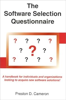 Paperback The Software Selection Questionnaire Book