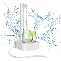 Dispensador De Agua Electrico Aliexpress Dispensador de agua en botella, bomba de agua eléctrica extraíble de 6 niveles de flujo, con bandeja, automática universal para botellas de 20 litros 5 galones - portátil carga USB