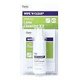 Wipe'N Clear Lens Cleaning Kit by Flents, Spray with 50 Tissues, (2 Packs of 25 Tissues)