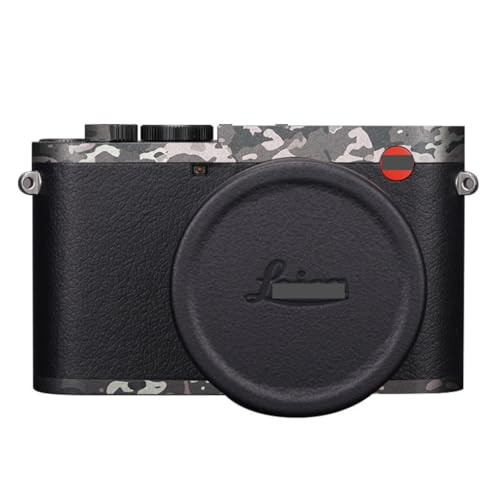 Accessoire protection Leica Q3 film vinyle noir anti-rayures motif camouflage pour boîtier