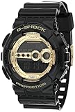 Casio Men's GD100GB-1 Black Resin Quartz Watch with Gold Dial [Watch] Casio