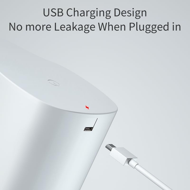 Miniatura 4 de Dispensador automático de jabón espumoso, recargable, 11.8 onzas sin contacto con sensor de movimiento para baño, cocina, F1818