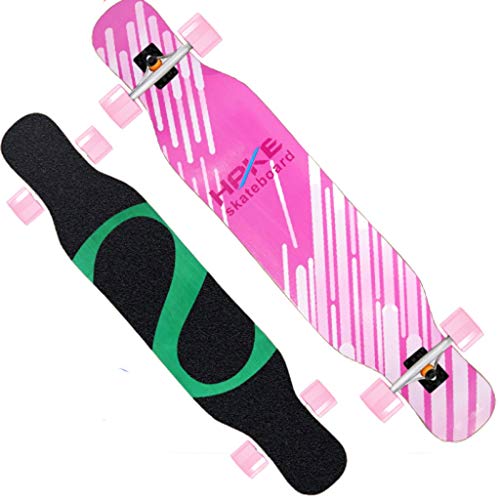 Cheapest Prices! XUEYING-KickScooter Skateboard Professional Bamboo Wood Longboard Adult Brush Stree...