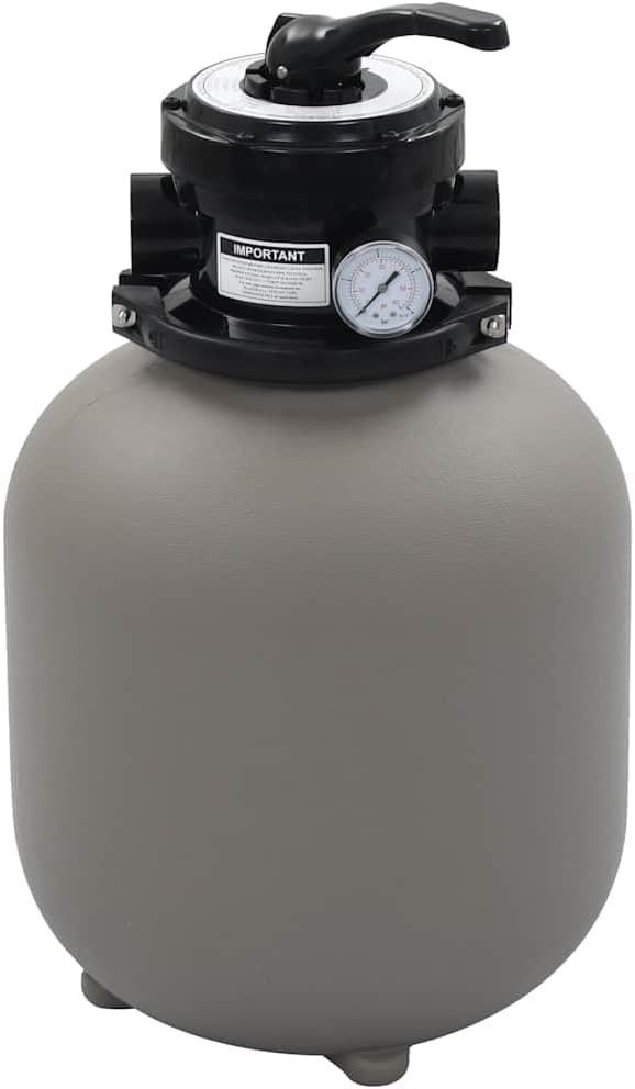 YAFF Pool Filter Grey High-Density polyethylene 14-inch Durable,Pool & Spa Filters-91725