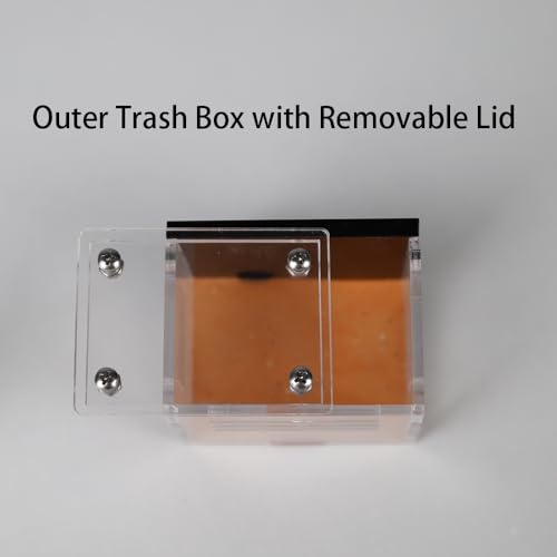 Image of Water Feeder and Trash Area for Rimsunta Ant Farm