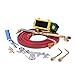 cukoekim Oxy Acetylene Torch Kit, Gas Welding Cutting Tool with Long Pipe Brass Nozzle and Gauge Regulator, Professional Oxygen ＆ Acetylene Welding Cutting Torch Kit for Maintenance, Repair, Engrav
