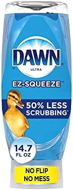 Dawn EZ-Squeeze Ultra Dishwashing Liquid Dish Soap, Original Scent, 14.7 fl oz image 3
