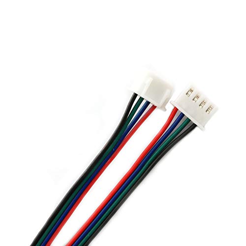 Ruiling 4Pcs 1.5M 59 Inch Stepper Motor Cables Lead Wire Hx2.54 4 Pin To 6 Pin #TOP4