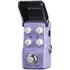 JOYO JF-322 Auto Wah Wow Wah Mini Pedal Bundle with DC 9V Daisy Chain Power Supply (800mA -1A) Adapter