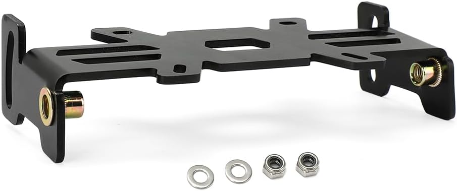 LED Headlight Mounting Bracket, Headlight Bracket for Suzuki DR-650 DRZ400 and Fits 4X6 LED Headlight, Motorcycle Headlight Mount Headlight Assembly Mounting Aluminum-Includes Lock Nuts Washers