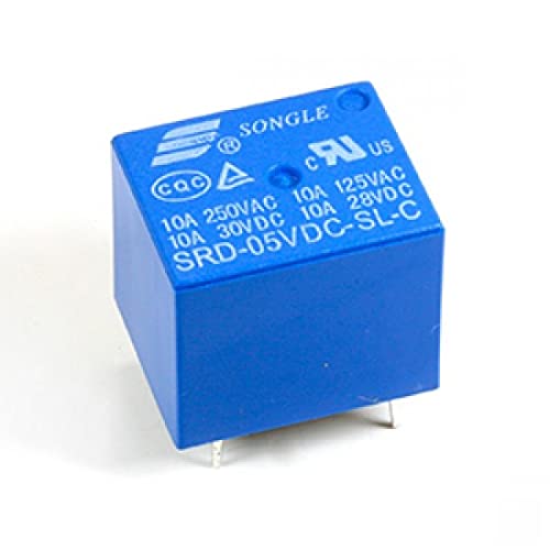 Techtonics 5V 10A PCB Mount Relay (B0977PK7C4) Amazon Price History, Amazon Price Tracker
