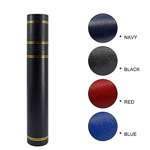 GraduationMall Schriftrolle für Zertifikat Diplom, passend für Zertifikate Größe A4 Bildlaufhalter Schwarz