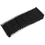 CNC Machine Accordion Dust Cover, Lexible Telescopic Protective Bellows Dust Cover, Flat Bellows Covers For Linear Guide Rails(Stretched Length 700mm)