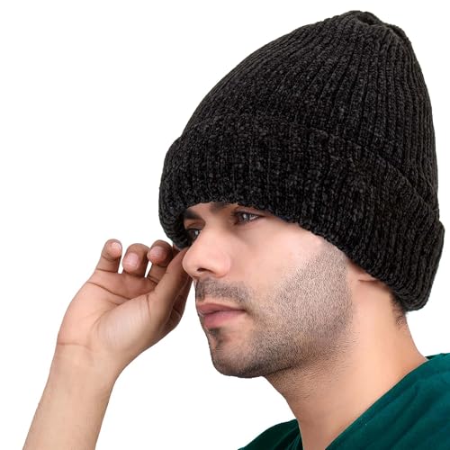 Image of TEKCOOL Beanie Cap for Men Woolen Winter Cap for Men Woolen Cap for Women in Winter for Thermal Wear Stylish Soft Winter Caps for Boys & Girls for Warm Wear Head Winter Cap Woollen Garam Topaa