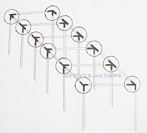 Golden Valley Tools & Tarps 50’ Baseball Softball Straight Leg Batting Pitching Cage - 1