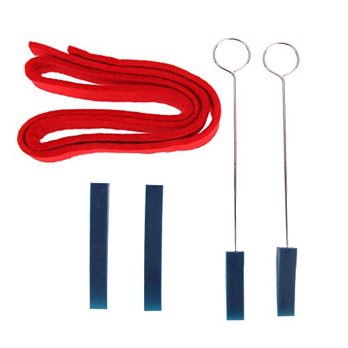 PTCM profesional Piano Tuning banda de tempérament muet goma fijación Set Kit herramientas para Yamaha Cover