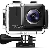 4K/20MP & LENTE DE 7 CAPAS DE CRISTAL Esta cámara de acción ofrece 4K/30fps, 2.7K/30fps, 1440P/60fps, vídeos 1080P/60fps y fotos de 20 MP que capturan cada momento con un detalle nítido y una claridad incomparable. Combinación de lentes de cristal de 7 capas, película de protección UV y filtro IR, Trawo reduce la dispersión refractiva y corrige la aberración cromática, esto resulta en imágenes y vídeos impresionantes sin importar en donde estés disparando.