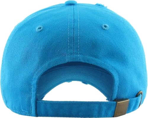 Image of KBETHOS Vintage Washed Distressed Cotton Dad Hat Baseball Cap Adjustable Polo Trucker Unisex Style Headwear