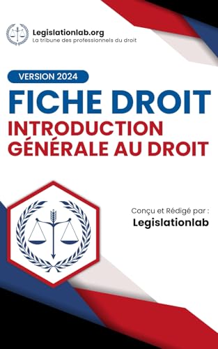 Introduction Générale au droit - Fiches de révisions