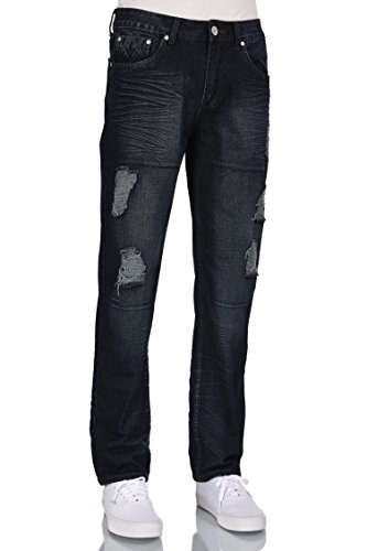 Eagle Blue Jeans Men Fashion disdressing Patch Slim Straight fit