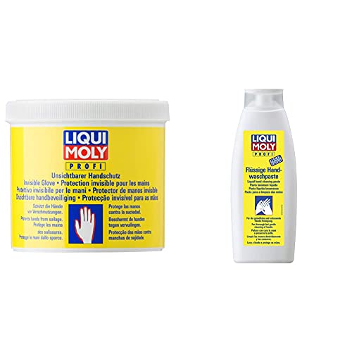 Liqui Moly 3334 Unsichtbarer Handschutz 650 ml & 3355 Flssige  Handwaschpaste 500 ml : Amazon.de: Drogerie & Krperpflege