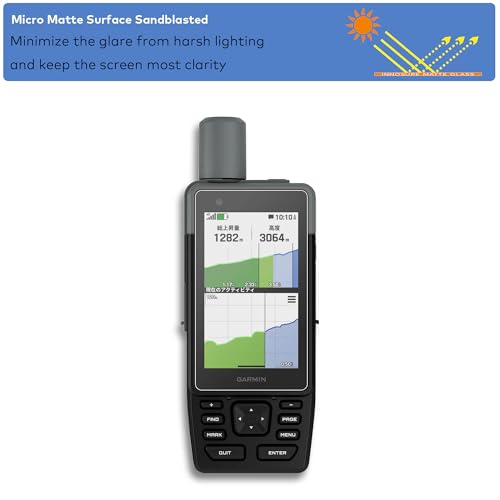 Coque Garmin GPSMAP H1 antichoc orange avec vitres de protection - 6