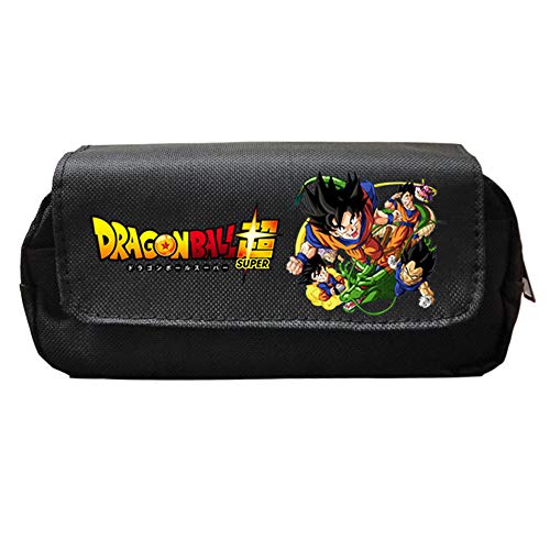 Preisvergleich Produktbild Federmäppchen, drehbar, doppelschichtig, Reißverschluss, Motiv Dragon Ball