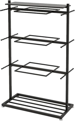 CATANK Perchero metálico Resistente para Ropa: Expositor de Doble Cara para Ropa, Ropa Interior, Joyas y Accesorios.