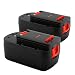 Produktbild [2 Stück] Shentec 18V 3500mAh NI-MH Ersatzakku für Black & Decker 244760-00 A1718 A18 HPB18 HPB18-OPE Feuersturm A18 FS180BX FS18BX FS18FL FSB18