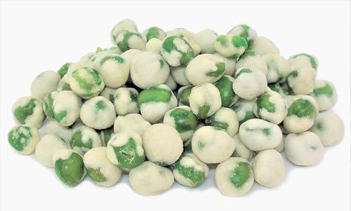 US Snacks Wasabi Peas - Crunchy &amp; Spicy - Wasabi Coated Green Peas (2 Pound)
