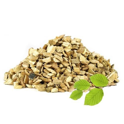 Eurocatch Outdoor - Bois de Fumage - Hêtre - Éclats - Chips - 4 litres - 1kg - Produit 100% Pur Garanti, Exempt de moisissures pour Une sécurité optimale