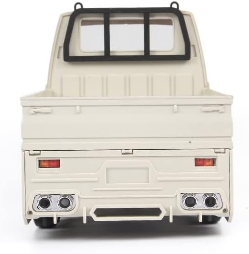 Miniatura 3 de The perseids Piezas de actualización de orugas RC WPL D12 RC Kit de cuerpo ancho, kits de modificación de autos RC para WPL D12 (plateado)