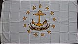 flaggenmeer® Flagge Rhode Island 80 g/m² ca. 90 x 150 cm