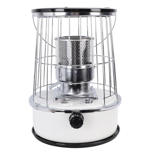 Asixxsix Kerosene Heater, 10000BTU Portable Non Electric Indoor Outdoor Heater with Anti Tipping Guard, for Home Garage Camping Patio Basement Emergency, Portable Kerosene Heater