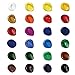 Amazon Basics Acrylic Paint Tubes Set with Rich Pigments, Non Fading, 0.74oz, 24 Colors, Multicolor