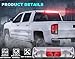 PIT66 3rd Brake Light Compatible with 2004-2008 Ford F150 High Mount Center Rear Roof Third Cargo Light Parking Light Halogen Clear/Red Lens Tercera luz de freno