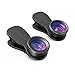 Anker Phone Camera Lens Kit - 180° Fisheye, 0.65x Wide Angle, 10x Macro for iPhone 7/6s/6s Plus, Samsung S7/S6/edge, LG, Moto, HTC, Sony and more (not compatible with Dual Camera phones)