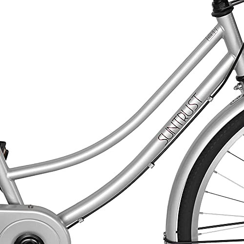 suntrust【26インチ】 Amazon | サントラスト(suntrust) 自転車 ママチャリ 26インチ 6