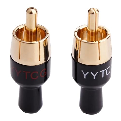 Prise audio RCA mâle à souder pour réparer les câbles de votre table de mixage