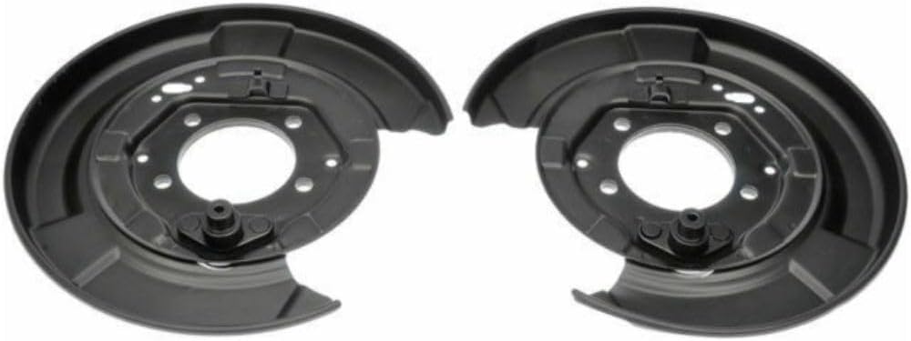 MANCHE Rear Brake Backing Plate for Lexus for RX330 2004-2006 for RX350 2007-2009,for Toyota for Highlander 2004-2007 Assembly Black SP31R8
