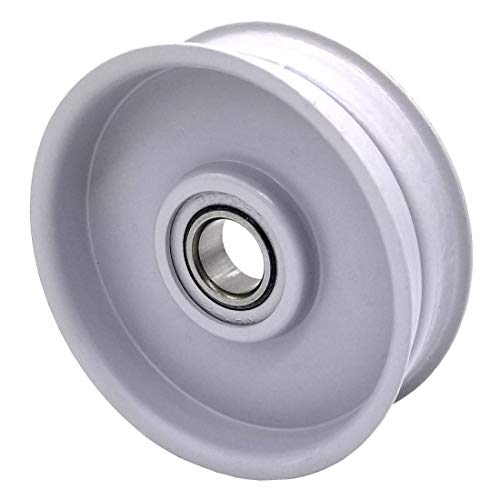 Phoenix Flat Idler Pulley Wheel 3 1/4in. Dia, 1in. Wide