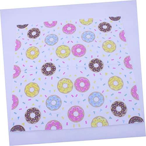 Ipetboom 40 Unidades guardanapos coloridos guardanapos de rosquinha guardanapos de sobremesa guardan