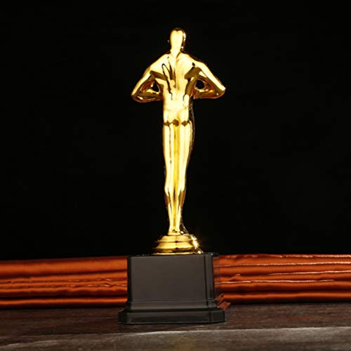 Troféu Banhado a Ouro 19/22/24 Cm Lembrança da Competição do Troféu Little Golden Man (A4)