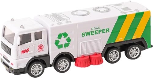 Image of Garbage Truck Set of 4 pc,City Service,Waste Management Truck with Trash Bin, Metal Recycling Garbage Truck Toys for Kids Boys [ Colors as Per Stock ] (4pc Garbage Truck)