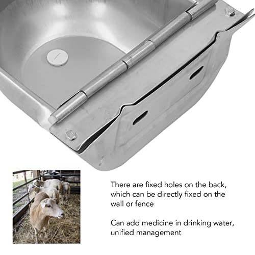 Tigela de Alimentação de água para Gado, Tigela Automática de Aço Inoxidável para Beber Vaca, Bola F