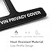 TYRINHAI Custom VIN Number Cover for Car Windshield – Anti Theft VIN Blocker Sticker, Personalized VIN Number Hider to Hide VIN & Protect Privacy (Black)